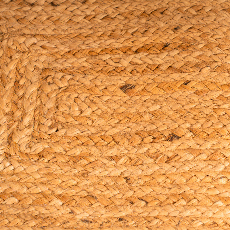 Jute Floor Rectangle Carpet | Beige | Ultra Large - 4 x 3 Feet