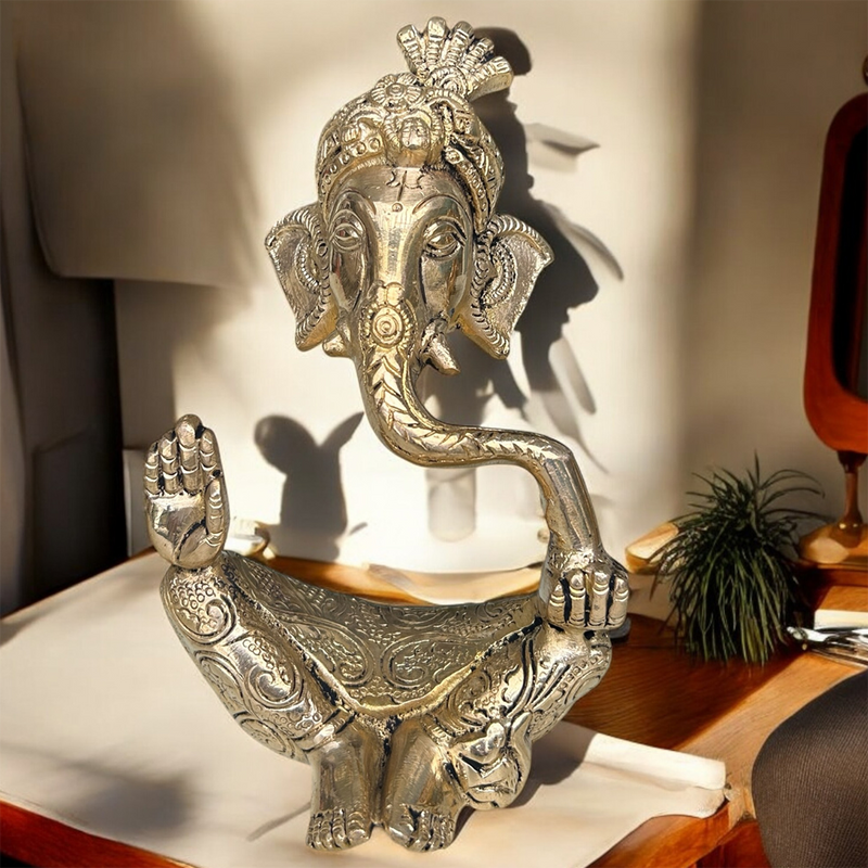 Brass Ganesha showpiece