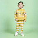 Cotton Clothing Set for Kids & Babies | Bear Design | Yellow