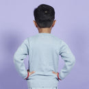 Cotton Clothing Set for Kids & Babies | Bear Design | Cream & Blue