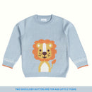 Cotton Clothing Set for Kids & Babies | Lion Design | Blue & Orange