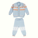 Cotton Clothing Set for Kids & Babies | Fox Design | Blue & Orange