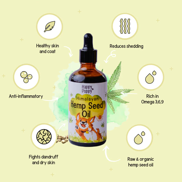 Hemp Seed Oil for Dogs | 100ml