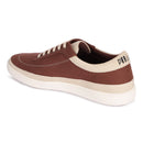 Paaduks Canvas Brown Sneakers for Men