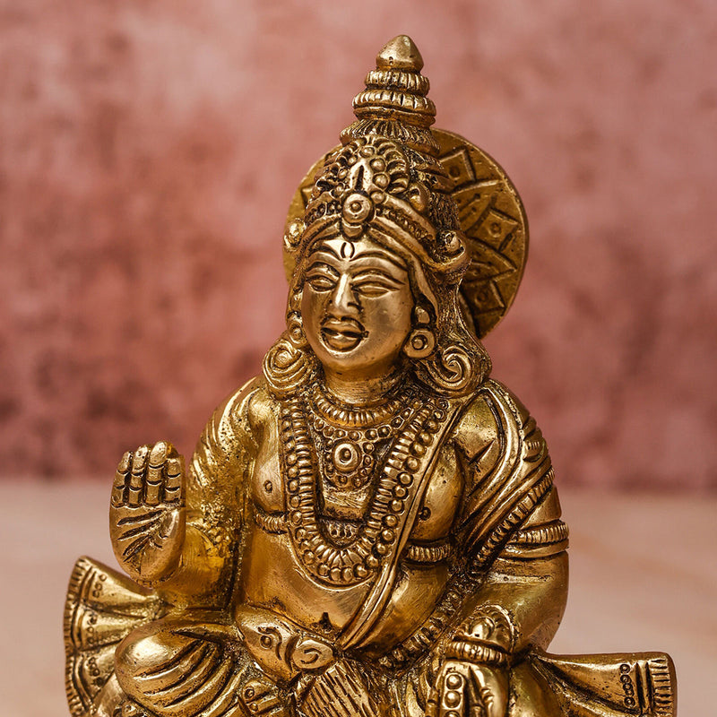 Brass Kuber Idol | Gold | 14 cm