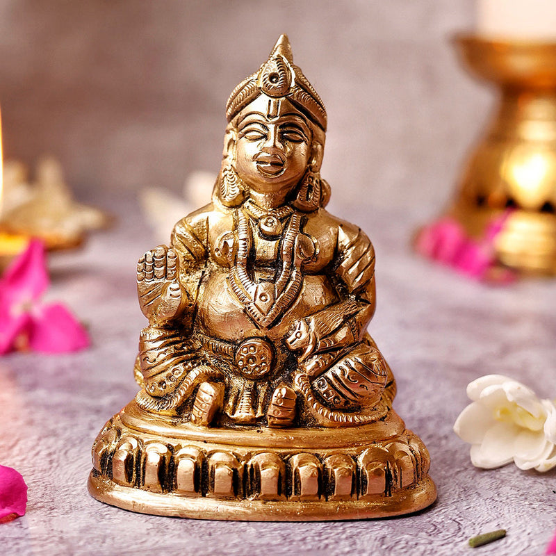 Brass Kuber Idol | Gold | 10 cm