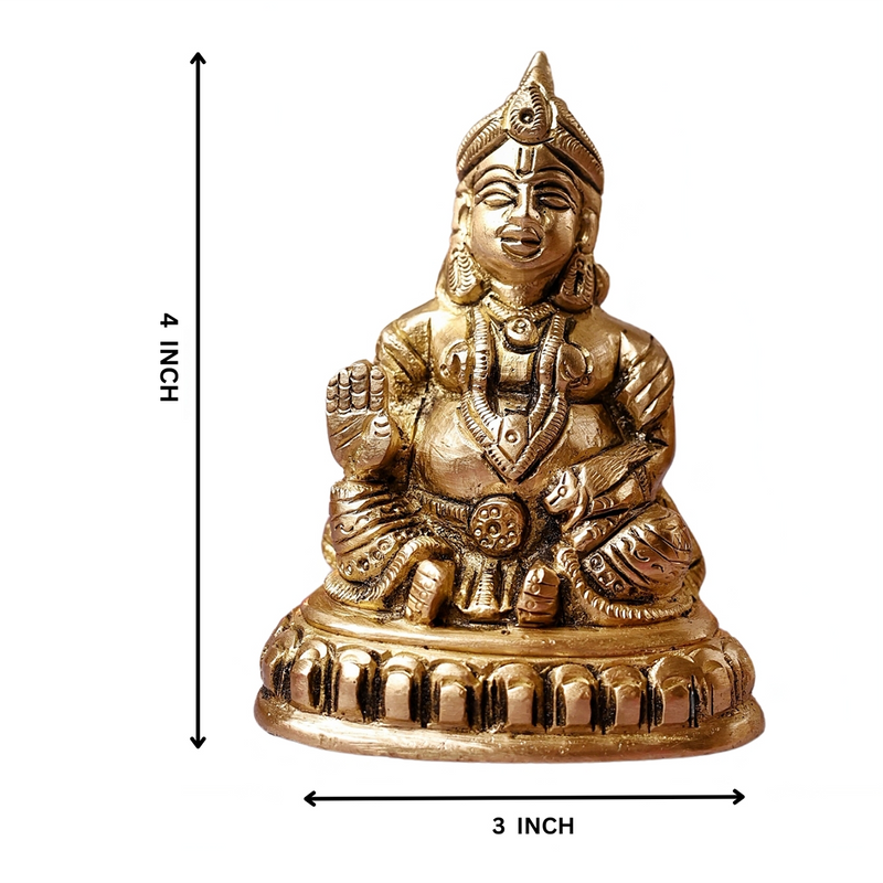 Brass Kuber Idol | Gold | 10 cm