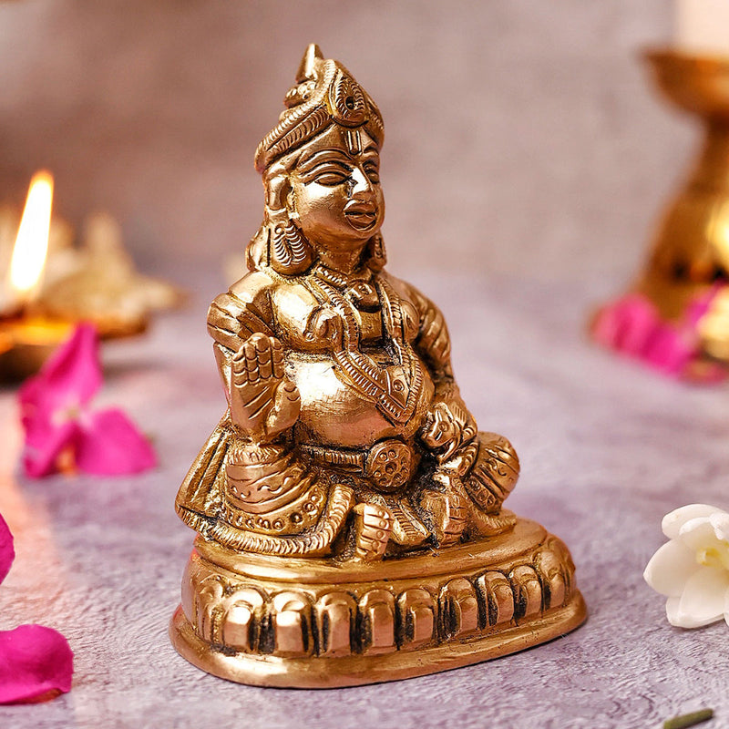 Brass Kuber Idol | Gold | 10 cm