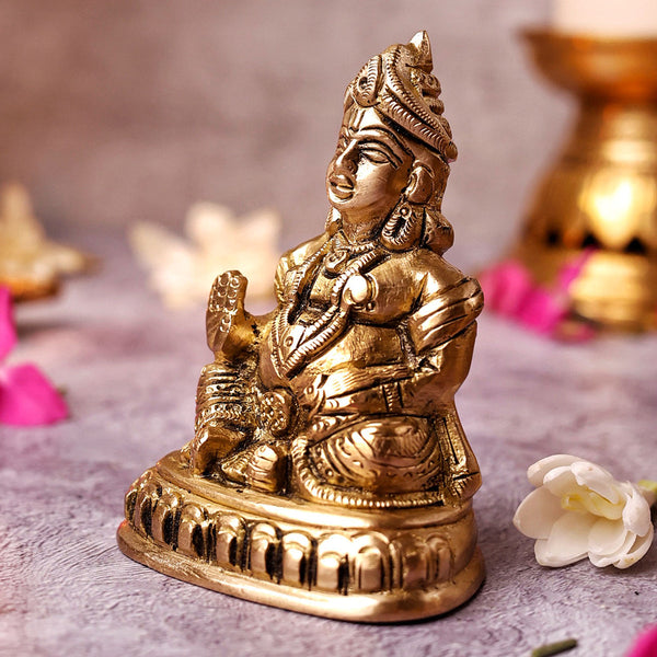 Brass Kuber Idol | Gold | 10 cm