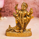 Brass Kali Mata Idol | Gold | 13 cm