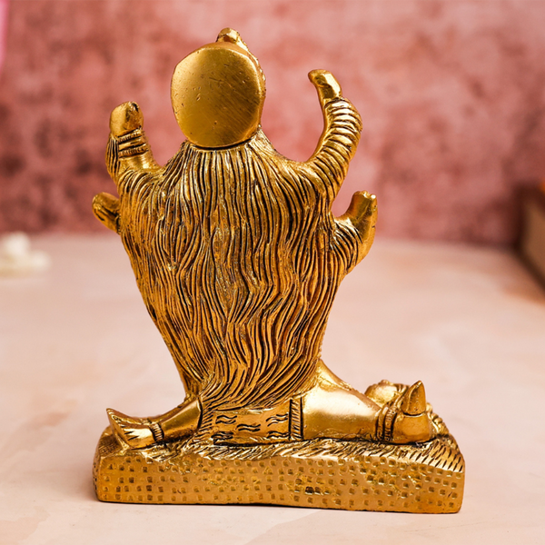 Brass Kali Mata Idol | Gold | 13 cm