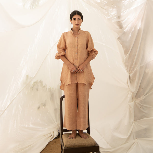 Linen Co Ord Set for Women | Beige