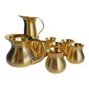 Brass Glass | Matki Shape | Gold | Single piece | 250 ml.