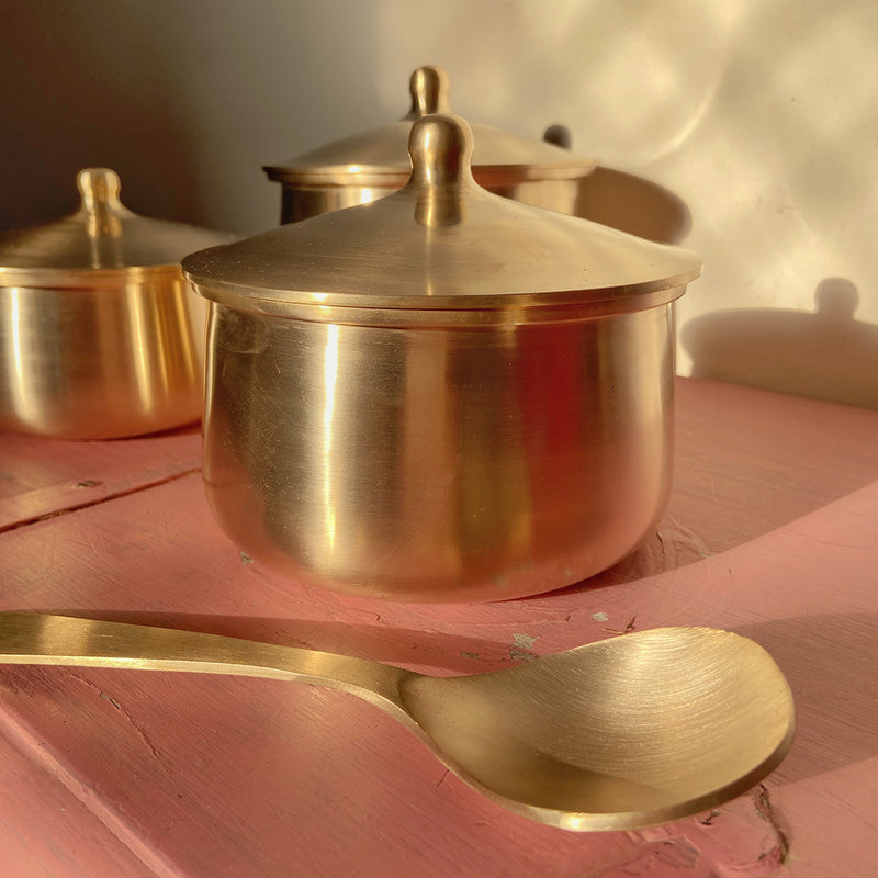 Bronze Serving Bowl Set | Gold