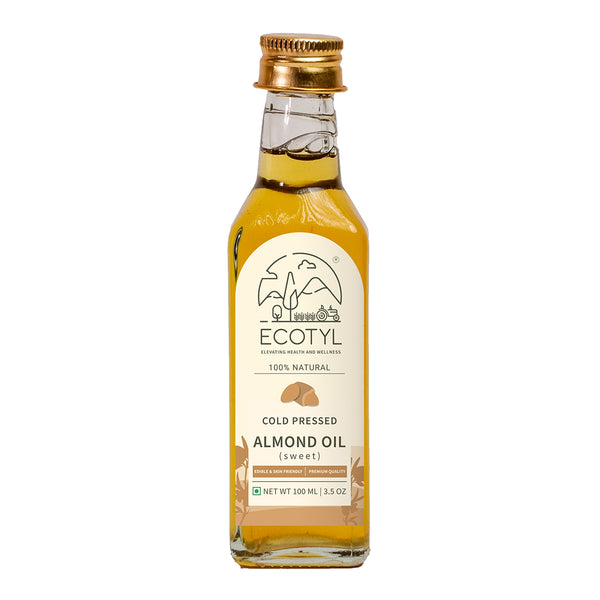 Almond Oil | Cold Pressed | Sweet | For Haircare & Skincare | 100 ml