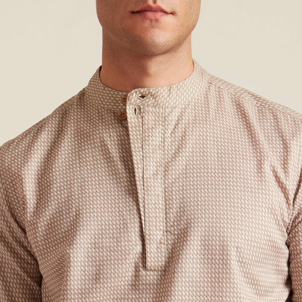 Semi Formal Shirt for Men | Organic Cotton | Full Sleeves | White