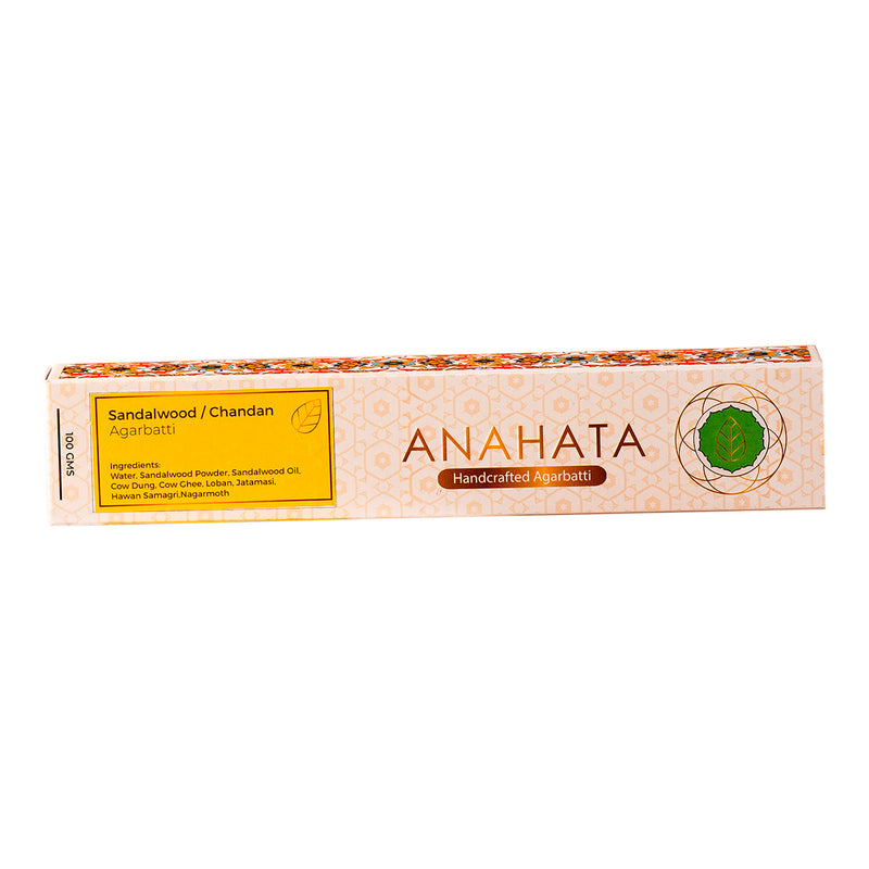 Organic Agarbatti Incense Sticks | Sandalwood | 100 g