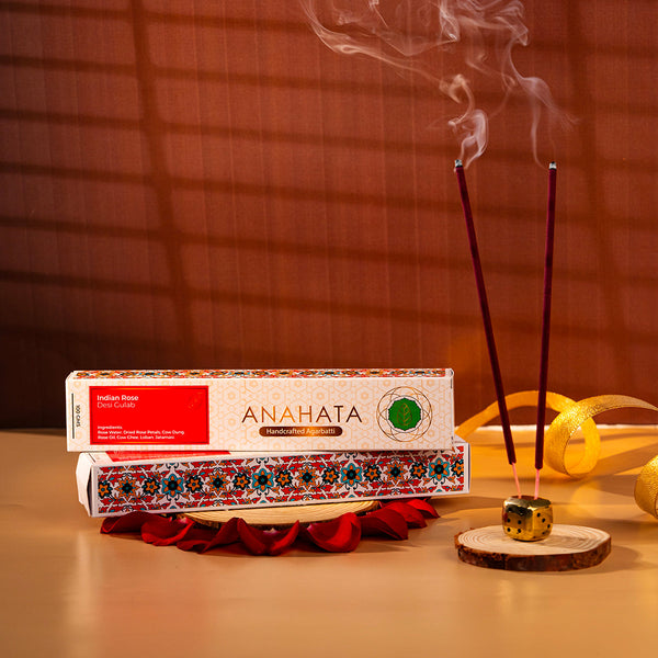 Organic Agarbatti Incense Sticks | Desi gulab | 100 g