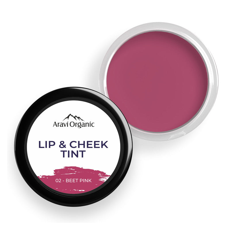 Lip & Cheek Tint | Creamy Matte Finish | Beet Pink | 8 g