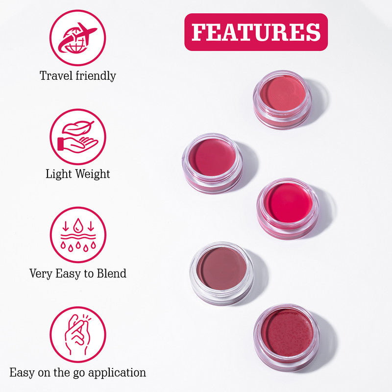 Lip & Cheek Tint | Creamy Matte Finish | Beet Pink | 8 g