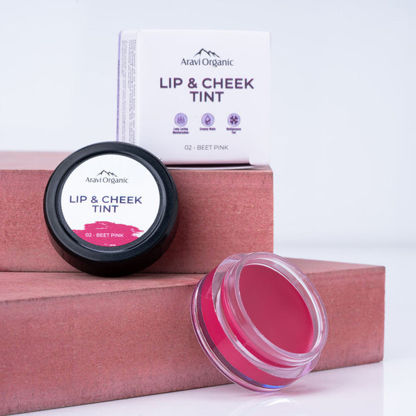 Lip & Cheek Tint | Creamy Matte Finish | Beet Pink | 8 g