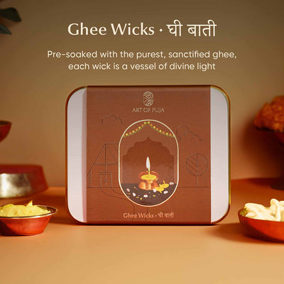 Ghee Wicks | Pooja Ghee Bati | 30 Wicks