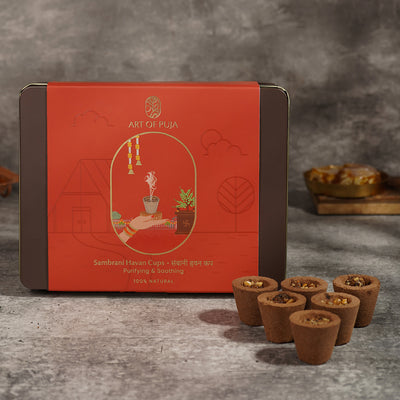 Sambrani Havan Cups | 16 Cups