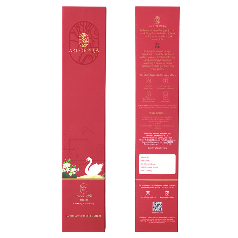 Jasmine Incense Sticks | Trupti | 30 Sticks