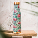 Copper Bottle | Water Bottle | Blue & Pink | 950 ml