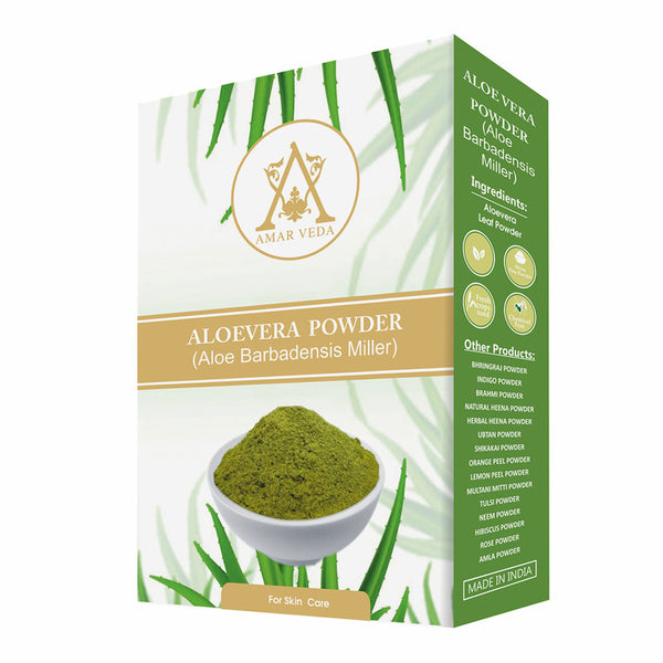 Herbal Aloevera Powder | Reduce Inflammation & Redness | 100 g