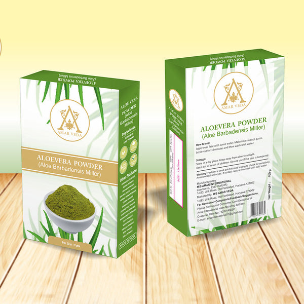 Herbal Aloevera Powder | Reduce Inflammation & Redness | 100 g