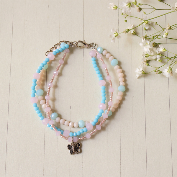Butterfly Multilayered Bracelet for Women | Recyclable Glass