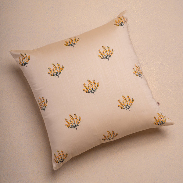 Silk Cushion | Marigold | 46 x 46 cm