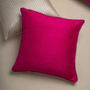 Silk Cushion | Tribal Tales | Solid | Pink | 46 x 46 cm