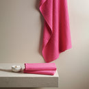 Cotton Towel Set | Waffle Design | Rose Pink | Set of 4