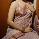 Maheshwari Silk Saree | Lavender