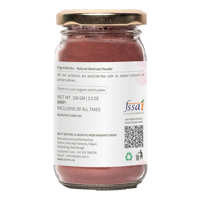 Beetroot Powder | Boosts Metabolism | Good For Skin | 100 g