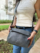 Cross Body Sling Bag | Coconut Leather | Unisex | Blue