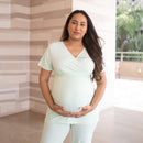 Organic Cotton Top | Maternity Wear | Lime