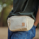 Recycled Fabric Fanny Pack | Beige