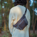 Recycled Fabric Fanny Pack | Dark Blue