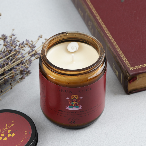 Soy Wax Scented Candle | Cinnamon & Jasmine Fragrance | 400 g