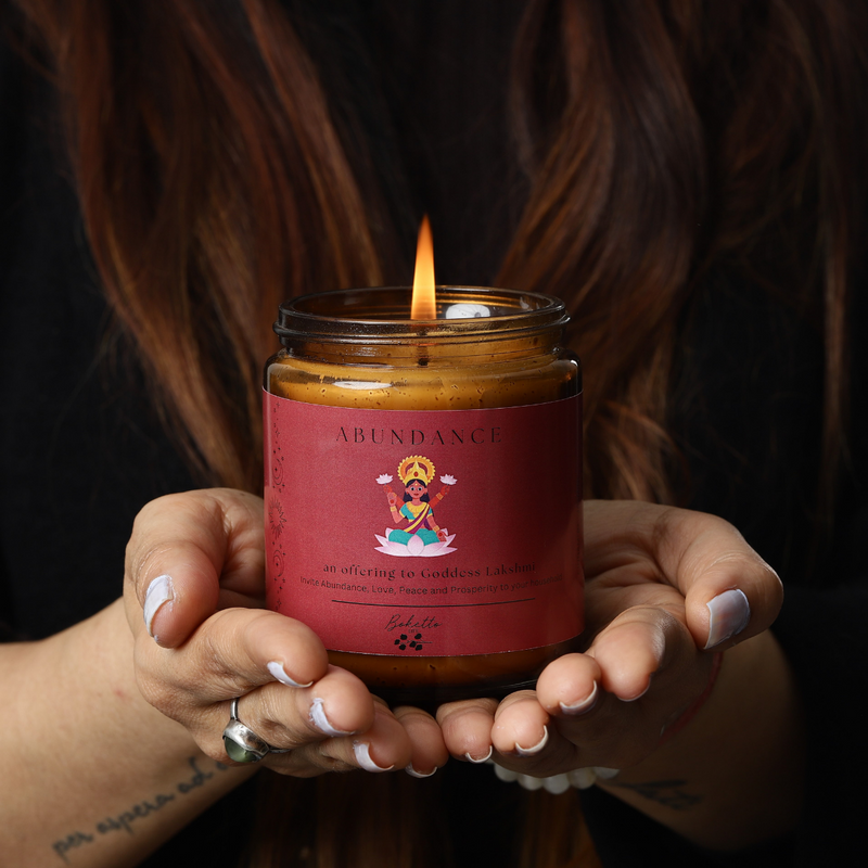 Soy Wax Scented Candle | Cinnamon & Jasmine Fragrance | 400 g