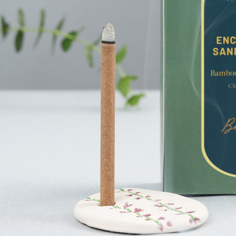 Natural Incense Sticks | Charcoal Free Agarbatti | Enchanted Sandalwood | 30 Sticks
