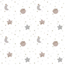 Baby Mattress Set | With U-Pillow & Bolster | Organic Cotton | Starry Nights Print | Set of 4