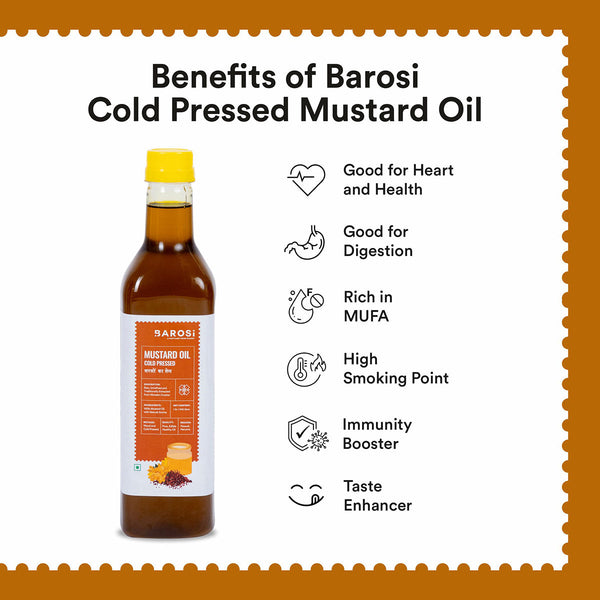 Mustard Oil | Cold & Wood Pressed | 1 L