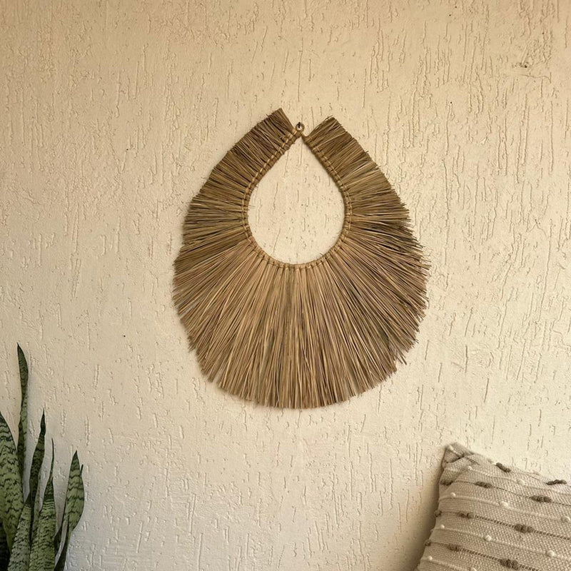 Sea Grass Wall Decor | Brown | 63 cm