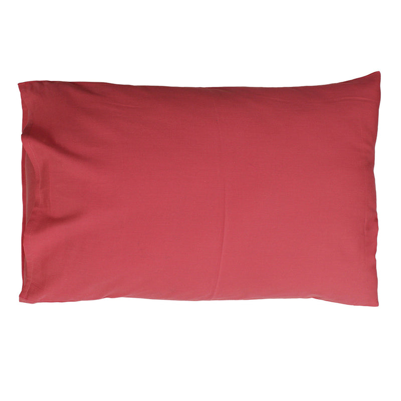 Cotton Bedsheet with Pillow Cover | Pink