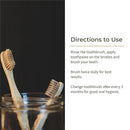 Bamboo Tooth Brush | Ultra Soft Bristles | Thorough Cleaning | Set of 4