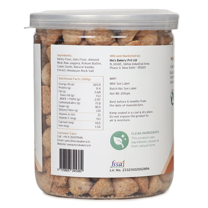 Cookies | Barley & Jaggery | Organic | 200 g